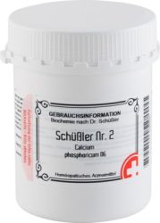 SCHÜSSLER Nr.2 Calcium phosphoricum D 6 Tabletten 1000 St Tabletten