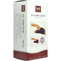 BORT Soft Daumenschiene kurz M blau 1 St