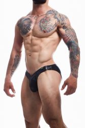 Cut4Men Wetlook Slip Black
