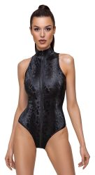 Body in mattglänzender Schlangenhaut-Optik