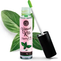 Secret Play - Mint Lip Gloss Vibrant Kiss, 6 g, Transparent