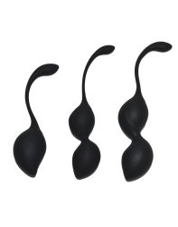 Rimba Geneva Kegel Balls Training Set Black