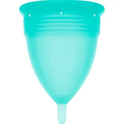 Stercup FDA Silikon-Menstrualcup Aquamarin