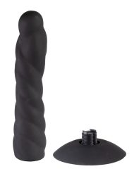 Exchangeable Dildo for Strap-on with Sucking Cup