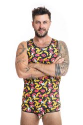 Herren Tank Top 053693 Banana