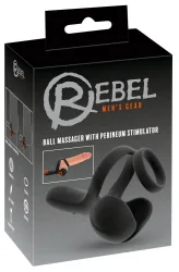 Hodenvibrator mit vibrierendem Damm-Stimulator