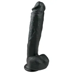 Realistischer Dildo schwarz 26.5cm