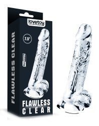 Flawless Clear Dildo 19 cm