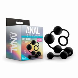Anal Adventures Platinum Silikon Anal-Perlen
