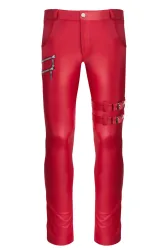 Herren Hose Tommaso Red