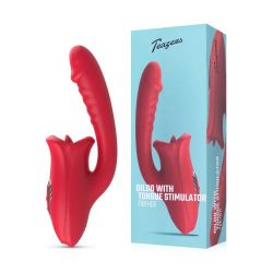 Teazers Dildo with Tongue Stimulator