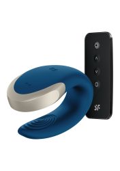 Satisfyer Double Love Bluetooth + App Blue