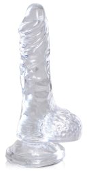 Naturdildo ?6?-Cock Clear? mit Saugfuß