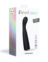 Feel Me G-Spot Vibrator Black