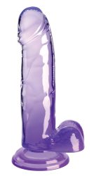 7? Cock with Balls Purple