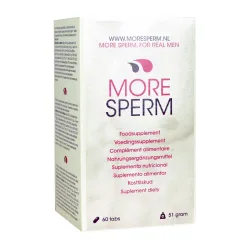 Morningstar More Sperm Nahrungsergänzung 60 Tabletten