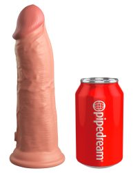 Naturdildo ?8? Dual Density Silicone Cock? mit extra starkem Saugfuß