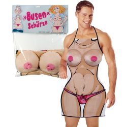 Schürze ?Busen? mit Plüschbusen