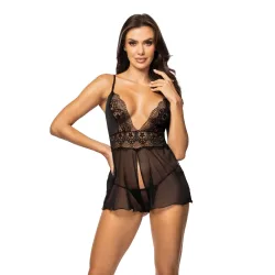 Beauty Night Secret Veil Babydoll
