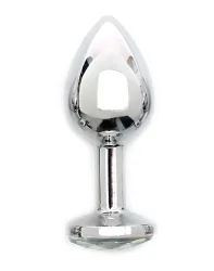 Rimba Sofia Steel Buttplug Clear