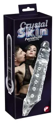 Penishülle ?Penis sleeve? mit Hodenring, innen genoppt