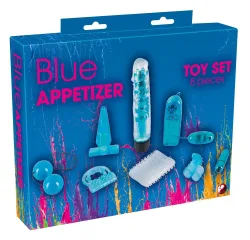 Blue Appetizer Lovetoy Set