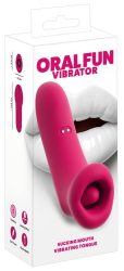 Auflegevibrator ?Oral Fun? mit Saug-Mund & Vibro-Zunge