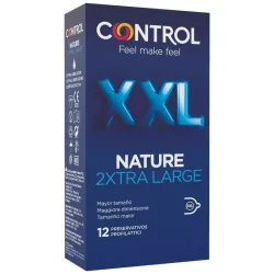 Control Nature 2Xtra Large XXL Kondome 12 Stück
