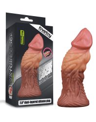 Dual Layered Silicone Penis 7"