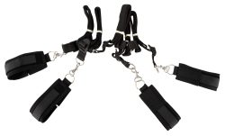 Bettfessel-Set ?Wraparound Mattress Restraints? aus Samt