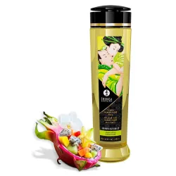 Shunga Irresistible Massage Oil[Transparent-240-ml], Asian Fusion - Amorana