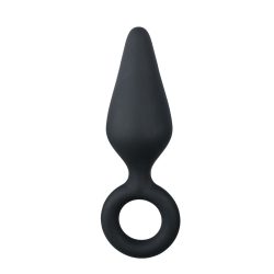 Pointy Butt Plug Medium Black