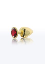 Taboom Butt Plug With Diamond Jewel S Red