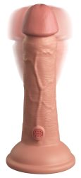 Naturvibrator ?6? Vibrating + Dual Density Silicone Cock? mit extra starkem Saugfuß