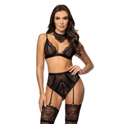 Beauty Night Cristalyn Dessous Set Black