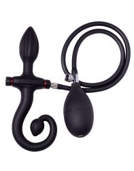 Inflatable Anal Plug with Double Balloon