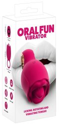 Auflegevibrator ?Oral Fun? mit vibrierender Leck-Zunge