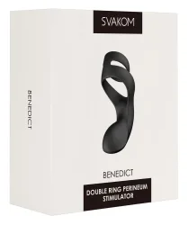Penis-/Hodenring ?Benedict? mit Perineumvibrator