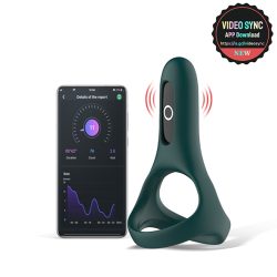 Magic Motion Rise Smart Wearable Cockring Green
