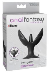 Analplug ?Insta-Gaper? öffnet sich hinter dem Schließmuskel
