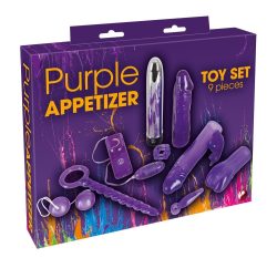 9-teiliges Toy-Set ?Purple Appetizer? inklusive Batterien
