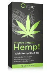 Orgie - Intense Enhancing Hemp! Stimulationsgel - Grün - 15ml