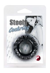 Penisring ?Steely Cockring? mit Hodenring, Silikon