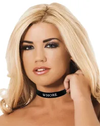 "Whore" Halsband