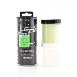Clone-A-Willy Refill Glow in the Dark Green Silicone