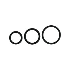 Cock Ring Set schwarz