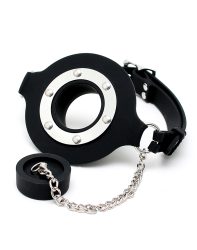 Mouthgag with opening and stopper