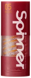 Tenga Spinner 05 Beads Masturbator - Orange - S, Beads  - Amorana