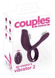Paarvibrator ?RC Couples Vibrator 2?, 10 Vibrationsmodi per Fernbedienung