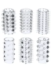 Toyjoy Power Penis Set Penis Sleeve[Transparent], Transparent - Amorana